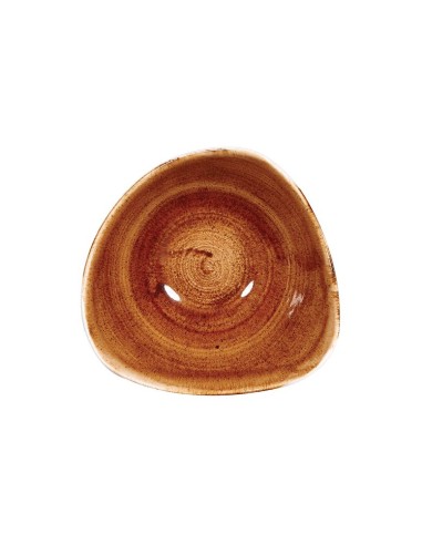 PIATTI: vendita online PIATTO FONDO TRIANGOLARE CHURCHILL STONECAST PATINA VINTAGE CM.18,5 in offerta