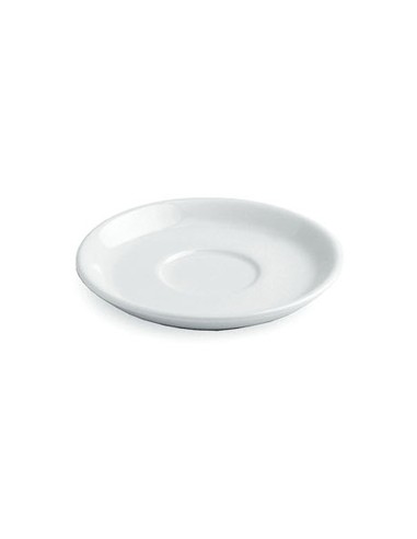 TAZZE E PIATTINI CAFFE: vendita online PIATTINO CAFFÈ CM 12 ACAPULCO BIANCO TOGNANA PORCELLANE in offerta
