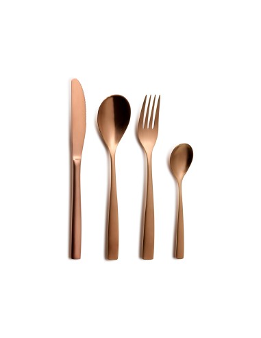 COMAS: vendita online BARCELLONA COLORS COPPER CONFEZIONE 12 CUCCHIAINO CAFFE' MM.3 18 in offerta