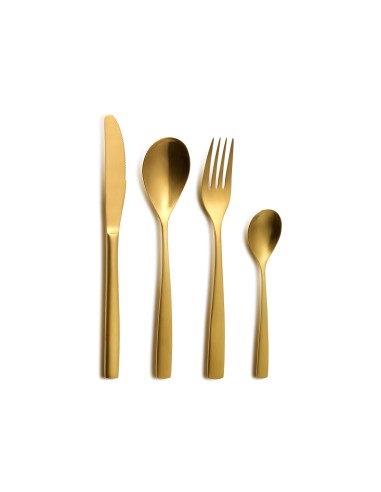 COMAS: vendita online BARCELLONA COLORS GOLD CONFEZIONE 12 FORCHETTA TAVOLA MM.3 in offerta