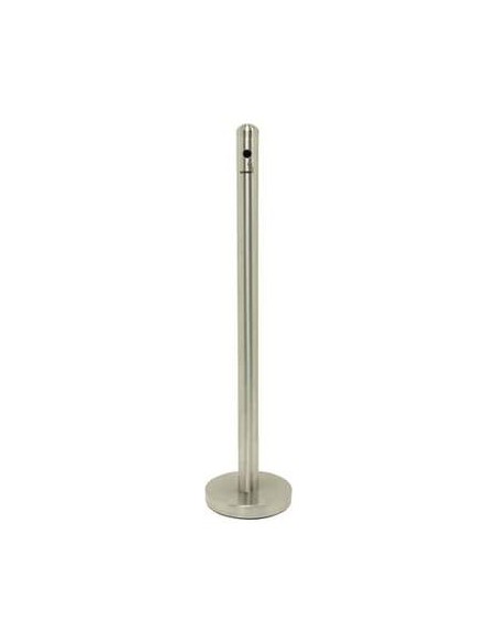 POSACENERE: vendita online POSACENERE DA ESTERNO A COLONNA IN ACCIAIO INOX CM.41,2X6X6,9 in offerta