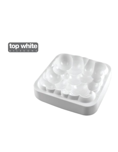 STAMPI-TAGLIAPASTA: vendita online CLOUD 1600 - STAMPO IN SILICONE 200X200H55MM BIANCO in offerta