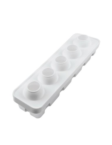 STAMPI-TAGLIAPASTA: vendita online PERA  FICO 115-STAMPO IN SILICONE 60X55H 76 MM + SUPPORTO IN PLASTICA in offerta