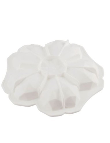 STAMPI-TAGLIAPASTA: vendita online SAKURA ORIGAMI 600-STAMPO IN SILICONE ø170 H 30 MM + CUTTER BIANCO in offerta