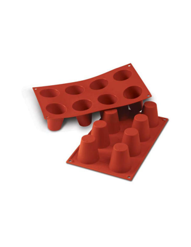 STAMPI-TAGLIAPASTA: vendita online SF021 BABA' STAMPO IN SILICONE DIAM.55 H.60 MM in offerta