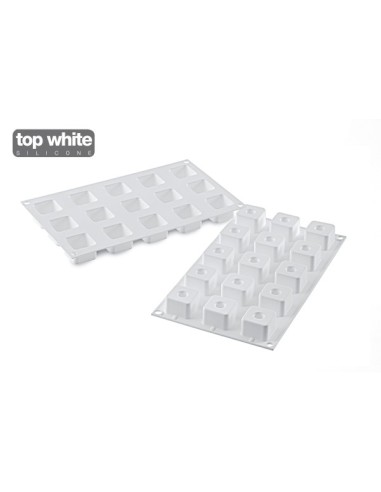 STAMPI-TAGLIAPASTA: vendita online SUSHI MAKI-STAMPO SILICONE 35X35 H25MM BIANCO in offerta