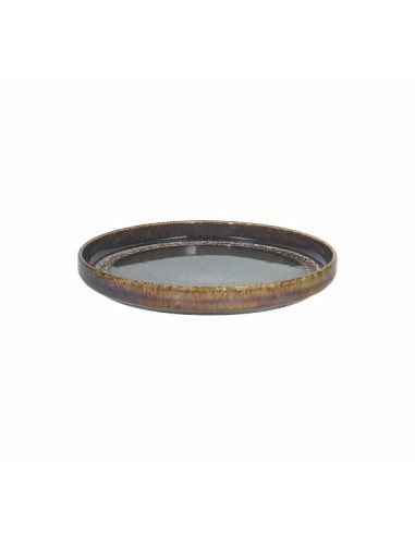 PIATTI: vendita online PIATTO EDGE CM.20 BLOOM BLU PORCELLANA TOGNANA in offerta
