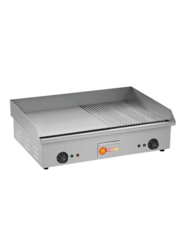 PIASTRE COTTURA: vendita online PIASTRA GRILL LISCIA/RIGATA CM.73X40  220-240V 50/60HZ in offerta