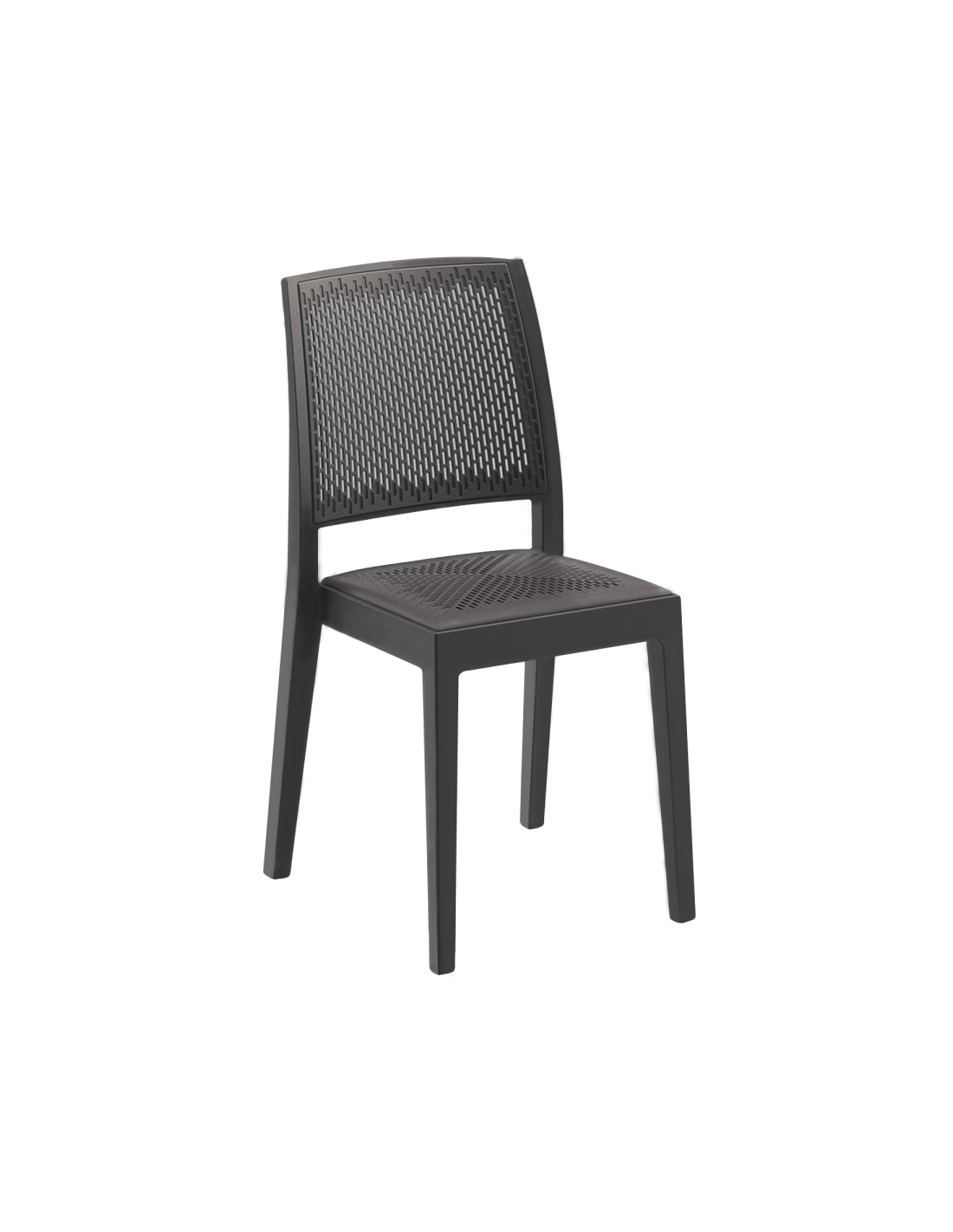 MAIA SEDIA ANTRACITE ARETA su Popolo Hotellerie