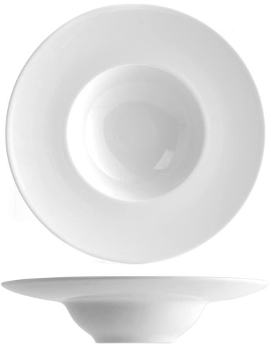PIATTI: vendita online PIATTO K-BOWL 27,5CM BIANCO NAPOLI PORCELLANA SATURNIA in offerta