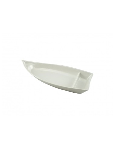 VASSOI-TAGLIERI: vendita online VASSOIO BARCA MM.393X176 H.63 MELAMINA BIANCO KAMOME ILSA in offerta