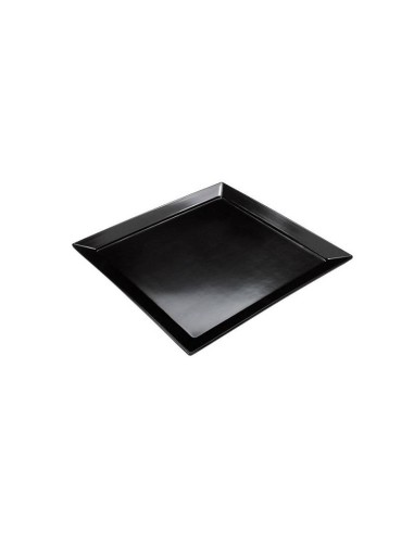 VASSOI-TAGLIERI: vendita online DIAMANTE VASSOIO QUADRATO CM.50X50X3 NERO in offerta