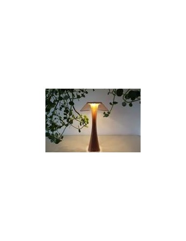 LAMPADE DA TAVOLO: vendita online ASTREO LAMPADA DA TAVOLO ABS RAME CM.15X27,5 in offerta