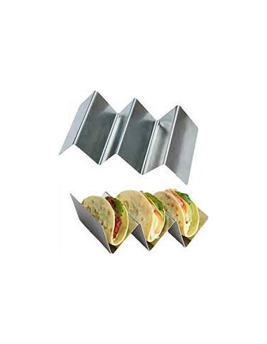 ACCESSORI: vendita online SUPPORTO PER TACOS CM.23X10X5 ACCIAIO INOX in offerta