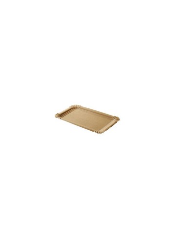 VASSOI-TAGLIERI: vendita online KRAFT CONFEZIONE 250 VASSOIO RETTANGOLARE CM.13X20 in offerta