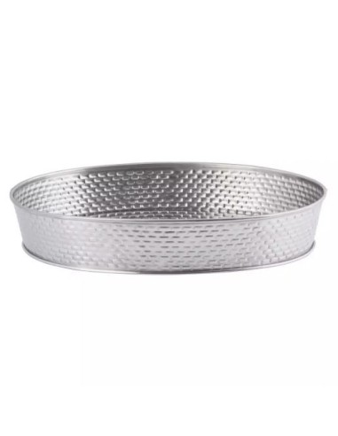 FINGER FOOD ACCIAIO: vendita online BRICKHOUSE VASSOIO OVALE CM.30,5X23 ACCIAIO INOX in offerta