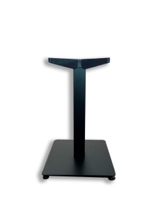 BASI TAVOLO: vendita online BASE TAVOLO PEGASUS NERA MAFILPLAST 45 X 45 ALTEZZA 72 CM IN ACCIAIO E ALLUMINIO in offerta