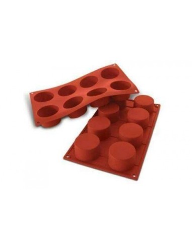 STAMPI-TAGLIAPASTA: vendita online SF028 STAMPO IN SILICONE ø60H 35MM TERRACOTTA in offerta