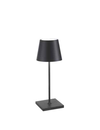 LAMPADE DA TAVOLO: vendita online POLDINA MINI PRO LAMPADA DA TAVOLO GRIGIO SCURO MM.111X300 in offerta