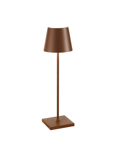 LAMPADE DA TAVOLO: vendita online POLDINA PRO LAMPADA TAVOLO CORTEN MM.111X380 in offerta