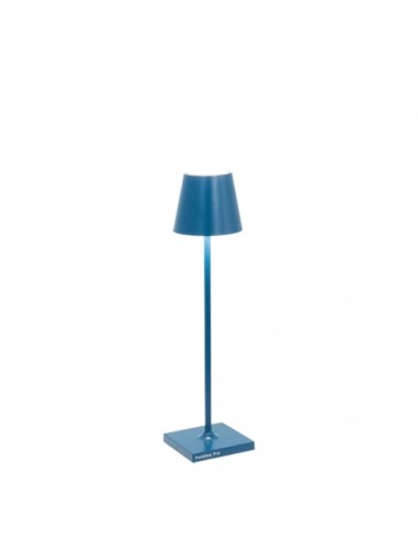 LAMPADE DA TAVOLO: vendita online POLDINA PRO MICRO LAMPADA DA TAVOLO MM.70X275 BLU CAPRI in offerta