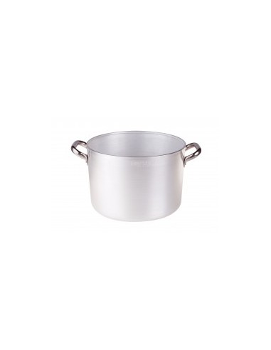 ALLUMINIO: vendita online CASSERUOLA ALTISSIMA ALLUMINIO 3MM CM.28H.18,5 L.11,3 2 MANIGLIE in offerta