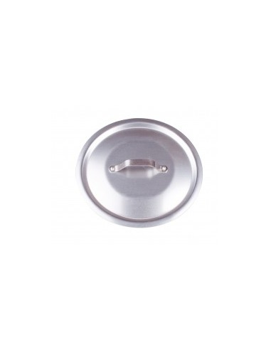 ALLUMINIO: vendita online COPERCHIO ROTONDO ALLUMINIO CM.28 PONTICELLO INOX in offerta