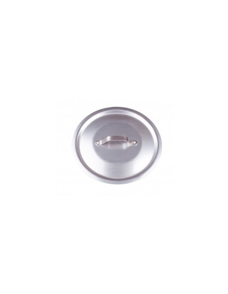 ALLUMINIO: vendita online COPERCHIO ROTONDO ALLUMINIO CM.28 PONTICELLO INOX in offerta