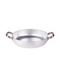 ALLUMINIO MM.3: vendita online TEGAME IN ALLUMINIO 3MM Ø CM.40 H.3,2 CON 2 MANIGLIE AGNELLI in offerta
