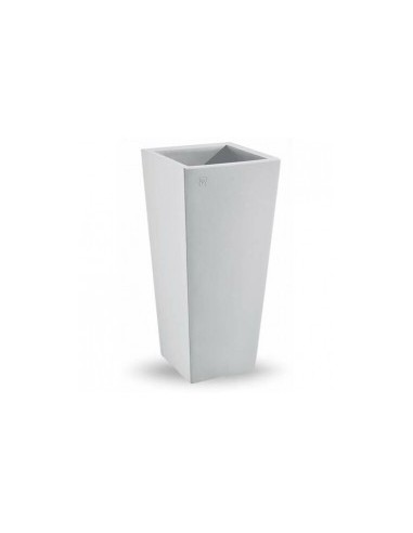 VASI: vendita online GENESIS VASO CACHE-POT VASO QUADRATO H.100 BIANCO in offerta