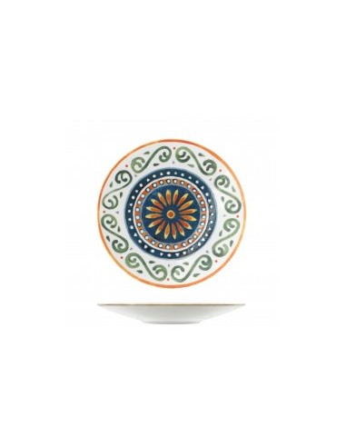 PIATTI: vendita online PIATTO PORTATA KONOS CM 28 CAPRI NAPOLI PORCELLANA SATURNIA in offerta