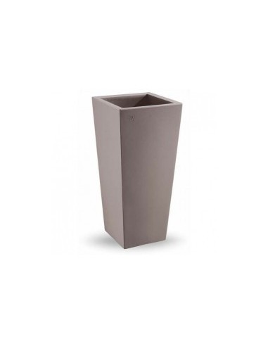 VASI: vendita online GENESIS VASO CACHE-POT VASO QUADRATO H.100 TORTORA in offerta