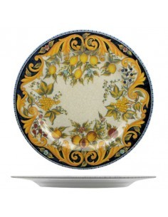 PIATTI: vendita online PIATTO PORTATA CM.31 TUSCANY ETRUSCA PORCELLANA SATURNIA in offerta