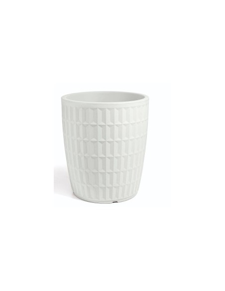 VASI-FIORIERE: vendita online VASO TYLE ROTONDO Ø 60CM BIANCO VECA in offerta