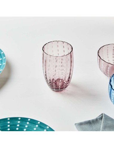 BICCHIERI: vendita online PERLE AMETISTA BICCHIERE CL.32 in offerta
