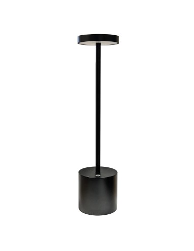 LAMPADE DA TAVOLO: vendita online LAMPADA TAVOLO LED TOUCH NERA CM.8,5XH36 in offerta