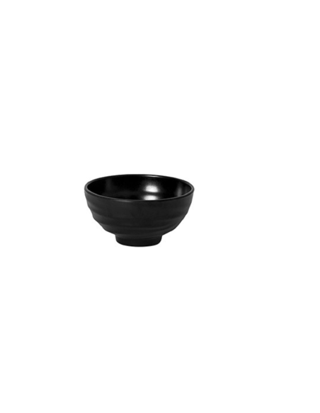INSALATIERE-CIOTOLE-COPPETTE: vendita online BOLO 14X7 NERO MATT MELAMINA in offerta