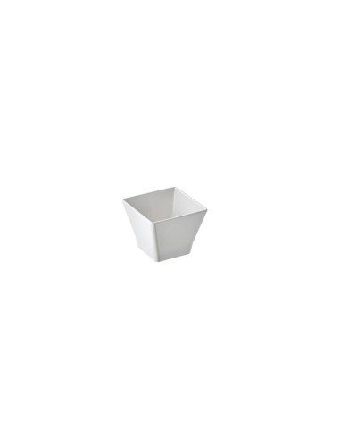 BICCHIERI: vendita online FINGER FOOD CIOTOLINA CM.6,5X6,5 QUADRATA BIANCO in offerta