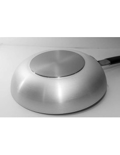 SHARK SKIN: vendita online PADELLA SVASATA ALTA SHARK SKIN CM.32 MM.3 AD INDUZIONE BALDASSARE AGNELLI in offerta 2