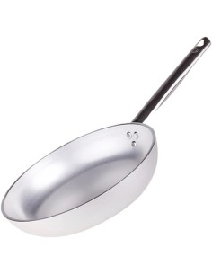 ALLUMINIO MM.5: vendita online PADELLA TONDA Ø CM.28 IN ALLUMINIO 5MM CON 1 MANICO AGNELLI in offerta 2