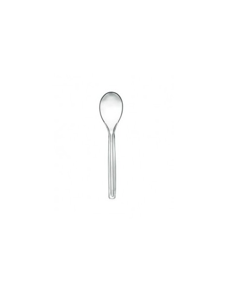 POSATE: vendita online CONFEZIONE 50 CUCCHIAINI 10 CM TRASP GOLD PLAST in offerta