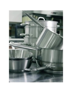 ACCIAIO: vendita online SERIE 1000 CASSERUOLA BASSA CM.24 1 MANICO IN ACCIAIO INOX PADERNO in offerta 2