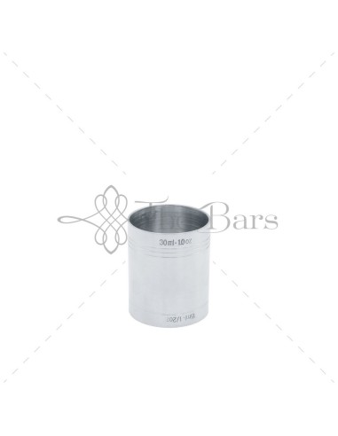 STRAINER-AGITATORI-MISURINI: vendita online JIGGER TUBE MISURINO ML.15/30 ACCIAIO INOX in offerta