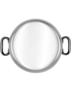 ALLUMINIO MM.3: vendita online TEGAME IN ALLUMINIO 3MM Ø CM.40 H.3,2 CON 2 MANIGLIE AGNELLI in offerta 2