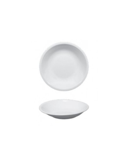 ROMA PIATTO FONDO 21 CM BIANCO SATURNIA
