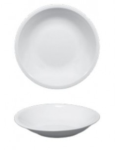ROMA PIATTO FONDO 21 CM BIANCO SATURNIA 2