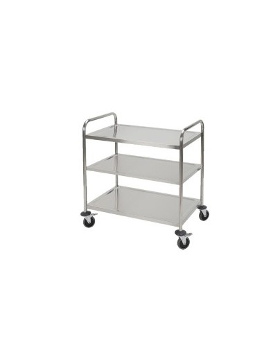 CARRELLO PORTAVIVANDE 3 PIANI 86X54X94CM