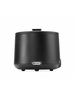BOLLITORI-MACCHINE CAFFE': vendita online BOLLITORE PER ZUPPA 8L NERO UNIQ HENDI 220-240V/500W ø MM 366X325 H in offerta