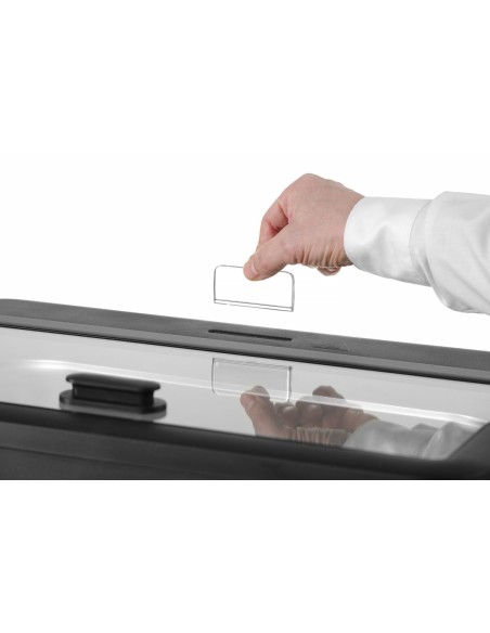 SCALDAVIVANDE: vendita online CHAFING DISH NERO HENDI UNIQ – DESIGN ROBERT BRONWASSER, TERMOSTATO INTELLIGENTE 220-240V/700W ...