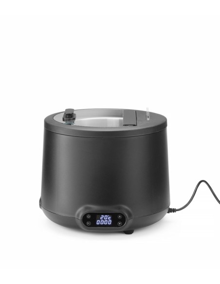 BOLLITORI-MACCHINE CAFFE': vendita online BOLLITORE PER ZUPPA 8L NERO UNIQ HENDI 220-240V/500W ø MM 366X325 H in offerta